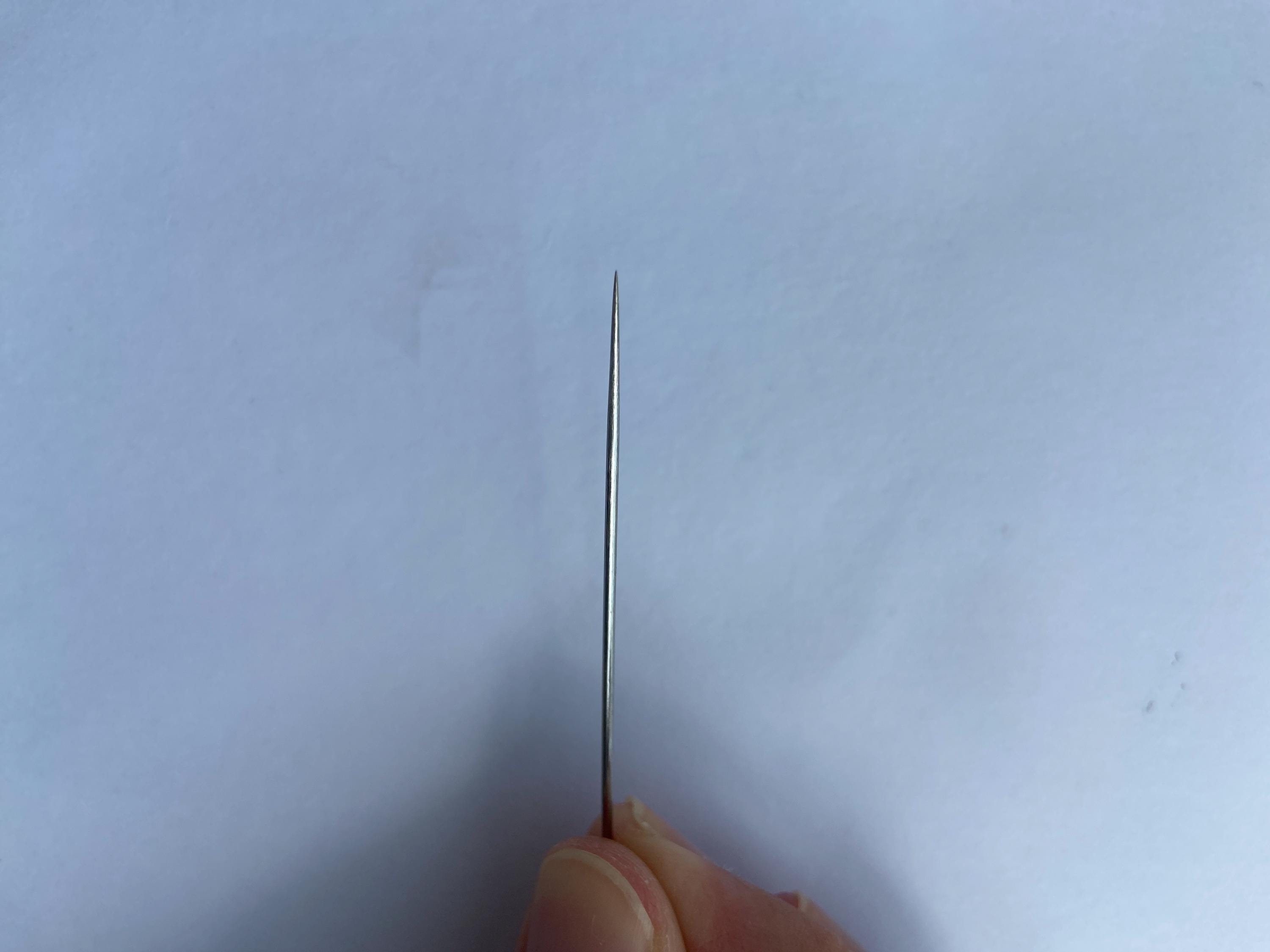 Misuya Chubei Sashiko Needles | 5 Hand-Inspected Japanese Embroidery Needles | Kyoto Traditional Needle Maker Since 1819 | Made in Japan